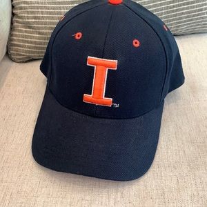Colosseum Illinois Fighting Illini Blue Reflex Stretch Fit Hat
